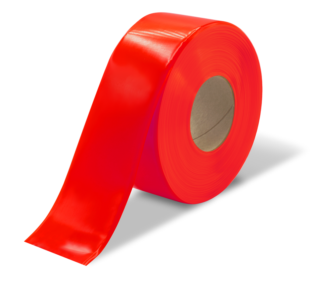 Red Ultra Durable 30 MIL Floor Tape, 3