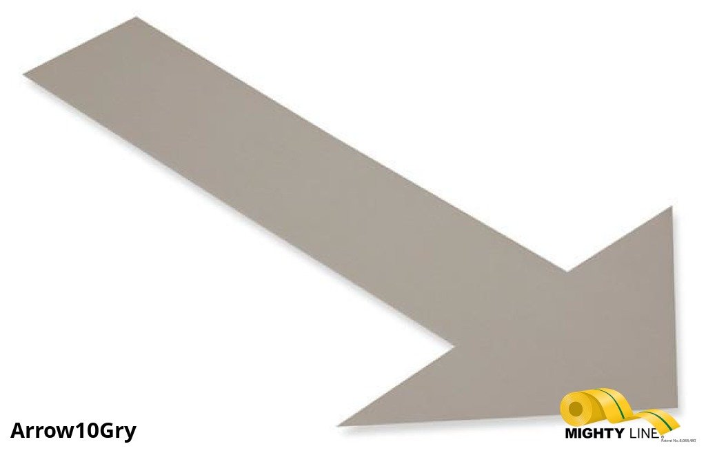 Mighty Line Solid GRAY Arrow - Pack of 50