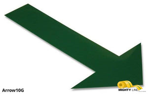 Mighty Line, Green, Arrow, 10" by 6", pack of 50