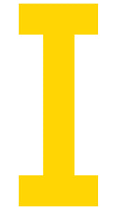 Mighty Line I Letter Floor Marker Adhesive, 4.5"x10" size, pack of 10