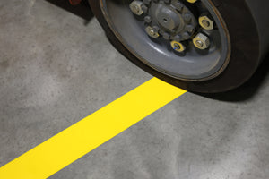 Mighty Line 4" Yellow Floor Tape - 100' Roll