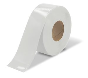 White Ultra Durable 30 MIL Floor Tape, 3" by 100' Roll