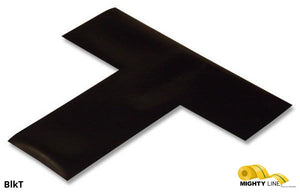 Mighty Line 2" Wide Solid BLACK T - Pack of 100