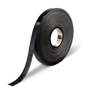 Mighty Line 1" Black Solid Color Tape - 50' Roll