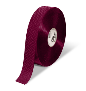 Mighty Line 2" Anti-Slip Purple Solid Color Floor Tape - MIGHTY TAC - 100' Roll