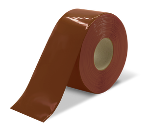 Brown Ultra Durable 30 MIL Floor Tape, 4" by 100' Roll