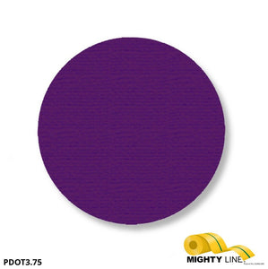 Mighty Line 3.75" PURPLE Solid DOT - Pack of 102