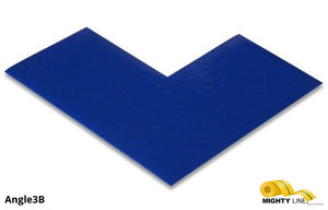 Mighty Line 3" Wide Solid BLUE Angle - Pack of 100