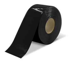 Black Ultra Durable 30 MIL Floor Tape, 4" by 100' Roll