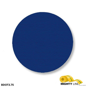 Mighty Line 3.75" BLUE Solid DOT - Pack of 102