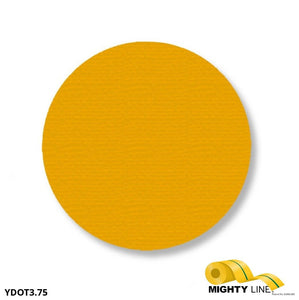 Mighty Line 3.75" YELLOW Solid DOT - Pack of 102