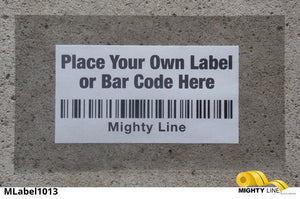 Mighty Line Heavy Duty Label Protectors 10" wide by 13" long - Pack of 50
