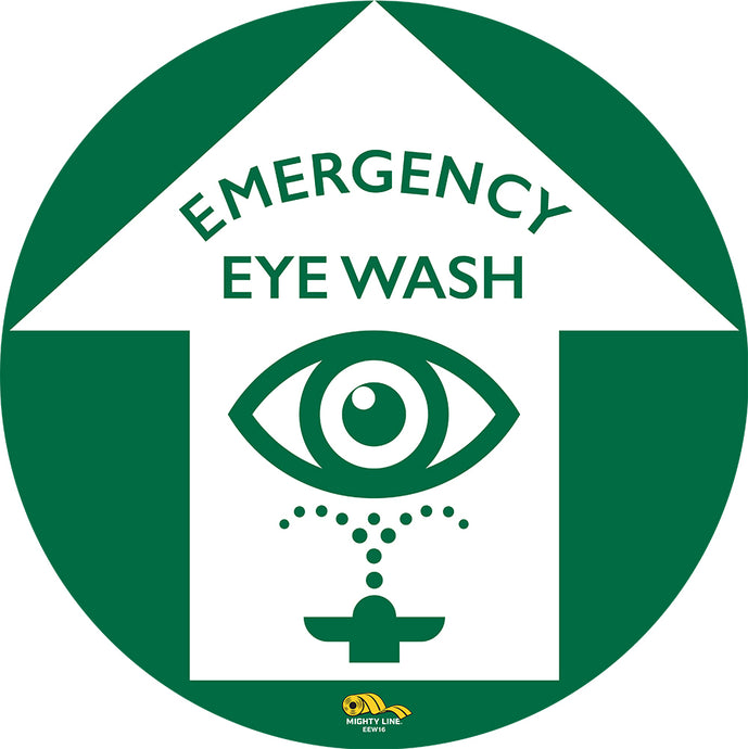 Green Emergency Eye Wash Station, 12