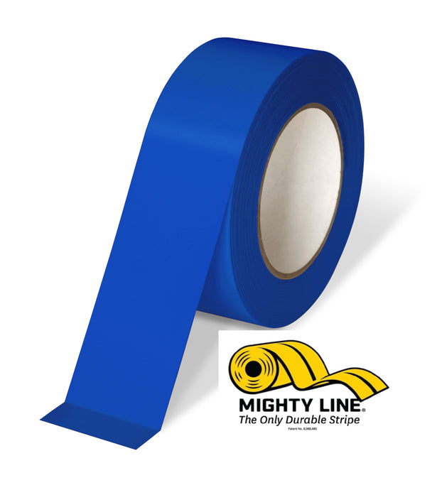 Blue FlexLine Temporary Flagging Tape - 6mil Thick, 2