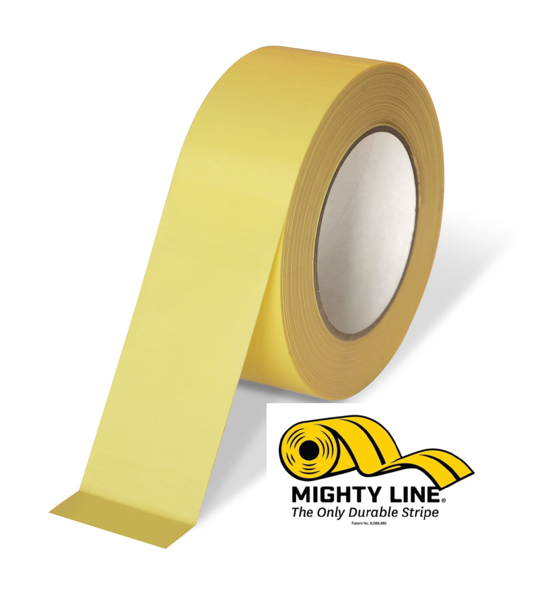 Yellow FlexLine Temporary Flagging Tape - 6mil Thick, 2