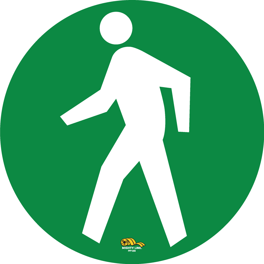 Green Pedestrian Man, 12