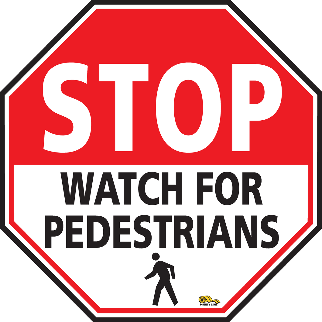 STOP Watch for Pedestrians, 16